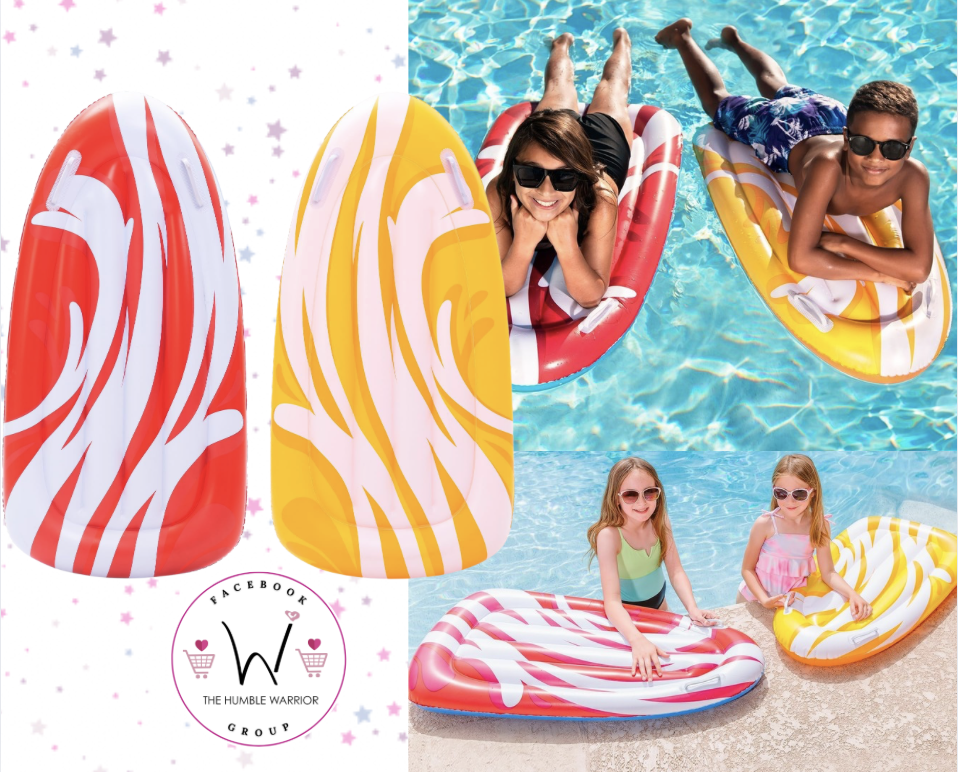 Two Pack of Inflatable Body Boards!
